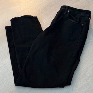 American Eagle Outfitters Black Bootcut Jeans